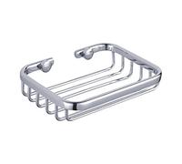 Clasico Stainless Steel Bathroom Soap Basket Holder