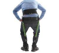 CLasmsns Leg Strength Resistance Bands, Jump Training Exercise Kit, Adjustable Waist Belt with Ankle Cuffs, 120lb, For Explosive Power, Gym, Sports Teams