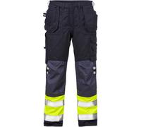 Class 1 high visibility work trousers Fristads 2074 ATHS Jaune C148