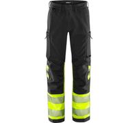 Class 1 high visibility work trousers Fristads Green 2647 GSTP Jaune D88