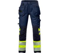 Class 1 high visibility work trousers Fristads Outdoor 2706 PLU Jaune D88