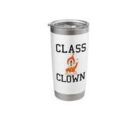 Class Clown, Back to School Teacher Funny Stainless Steel Insulated Tumbler