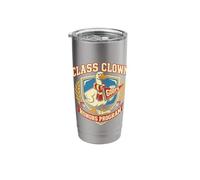 Class Clown Goofs Honors Program Funny School Stainless Steel Insulated Tumbler