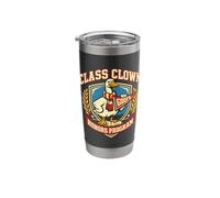 Class Clown Goofs Honors Program Funny School Stainless Steel Insulated Tumbler