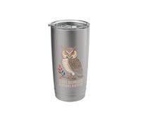 Class Dismissed Feathers Ruffled Owl Attitude Stainless Steel Insulated Tumbler