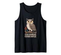 Class Dismissed Feathers Ruffled Owl Attitude Tank Top
