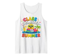 Class Dismissed Funny Beach Summer Break Teacher Tank Top