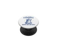 Class Dismissed Now Go On Git Funny Frog Last Day of School PopSockets Adhesive PopGrip
