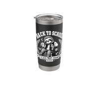 Class Nap Champ s Funny Sloth s Back-to School Stainless Steel Insulated Tumbler