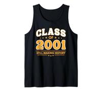 Class of 2001 High School Graduation 20s Reunion Tank Top