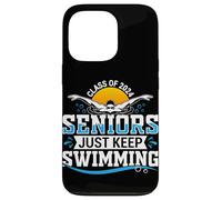 Class of 2024 Seniors Just Keep Swimming Case for iPhone 13 Pro