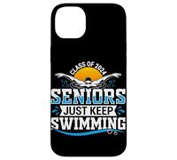 Class of 2024 Seniors Just Keep Swimming Case for iPhone 14 Plus