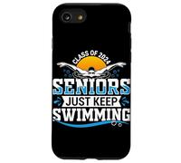 Class of 2024 Seniors Just Keep Swimming Case for iPhone SE (2020) / 7/8