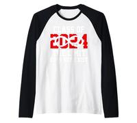 Class of 2024 The Limit Does Not Exist Raglan Baseball Tee