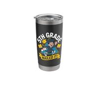 Class of 2025 5th Grade Graduate Stars Design Stainless Steel Insulated Tumbler