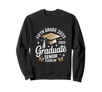 Class of 2025 5th Grade Graduate Stars Design Sweatshirt