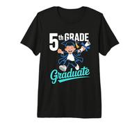 Class of 2025 5th Grade Level Complete Gamer Theme Premium T-Shirt