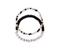 Class of 2025 Graduation Bracelets for Women Men Graduation Gifts for Daughter Son Stretchy Beaded Bracelets for Graduates Layered Beads Bracelet for Boys Girls Grad Photo Shoot Accessories