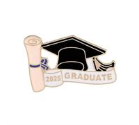 Class Of 2025 Graduation Pins,Graduation Souvenirs Cap Badge Pin,Metal Graduate Button Lapel Pin,Graduation Party Favors Gifts for Colleges, Guests, Decoration Accessories