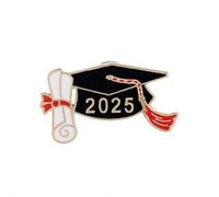 Class Of 2025 Graduation Pins,Graduation Souvenirs Cap Badge Pin,Metal Graduate Button Lapel Pin,Graduation Party Favors Gifts for Colleges, Guests, Decoration Accessories