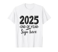 Class Of 2025 Leaving Autographs School Leavers Sign My T-Shirt