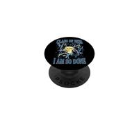 Class of 2026 I Am So Done Graduation for Women Men PopSockets Adhesive PopGrip