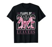Class of 2026 Leavers Year 11 Girls Bow Graphic Motif School T-Shirt