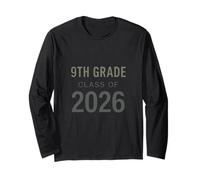 Class of 2026 - Modern Student Identity Long Sleeve T-Shirt
