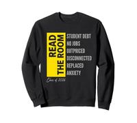 Class of 2026 Realistic Graduation No AI Sweatshirt