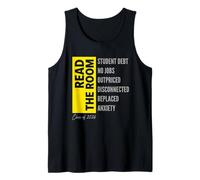 Class of 2026 Realistic Graduation No AI Tank Top