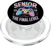 Class Of 2026 Senior Gamer Gaming The Final Level PopSockets PopGrip for MagSafe