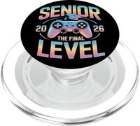 Class Of 2026 Senior Gamer Gaming The Final Level PopSockets PopGrip for MagSafe