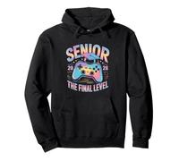 Class Of 2026 Senior Gamer Gaming The Final Level Pullover Hoodie