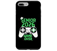 Class of 2026 Senior Video Game Over School Gamer Green Case for iPhone 7 Plus/8 Plus