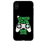 Class of 2026 Senior Video Game Over School Gamer Green Case for iPhone XS Max