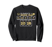 Class of 2026 Senior Year Elements Science Periodic Table Sweatshirt