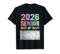 Class of 2026 Seniors We Run The School Final Level Sign My T-Shirt