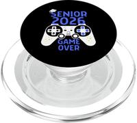 Class of 2026 Shirt Senior Video Game Over School Gamer Blue PopSockets PopGrip for MagSafe