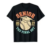 Class of 2027 Senior Baseball The Final Set Graduation 2027 T-Shirt