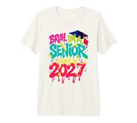 Class of 2027 Senior Bruh I'm Graduating ice drip Graduate Premium T-Shirt