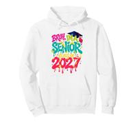 Class of 2027 Senior Bruh I'm Graduating ice drip graduate Pullover Hoodie