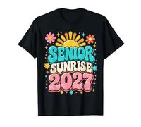 Class of 2027 Senior Sunrise School Spirit Graphic T-Shirt