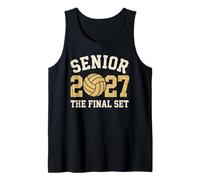 Class of 2027 Senior Volleyball Night The Final Set Tank Top