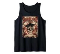Class of 2027 Senior Year Tour Skull High School Graduation Tank Top