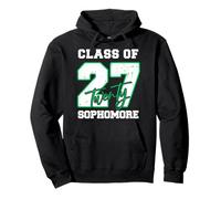 Class of 2027 Sophomore High School Back 2 School 10th Grade Pullover Hoodie