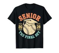Class of 2028 Senior Softball The Final Set Graduation 2028 T-Shirt