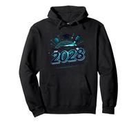 Class of 2028: This Is Just The Beginning Pullover Hoodie, Adult Unisex, Black, M