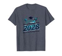 Class of 2028: This is Just The Beginning T-Shirt, Men, Heather Blue, M