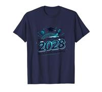 Class of 2028: This is Just The Beginning T-Shirt, Men, Navy, M
