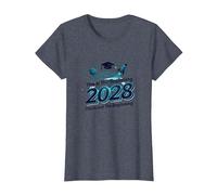 Class of 2028: This is Just The Beginning T-Shirt, Women, Heather Blue, M